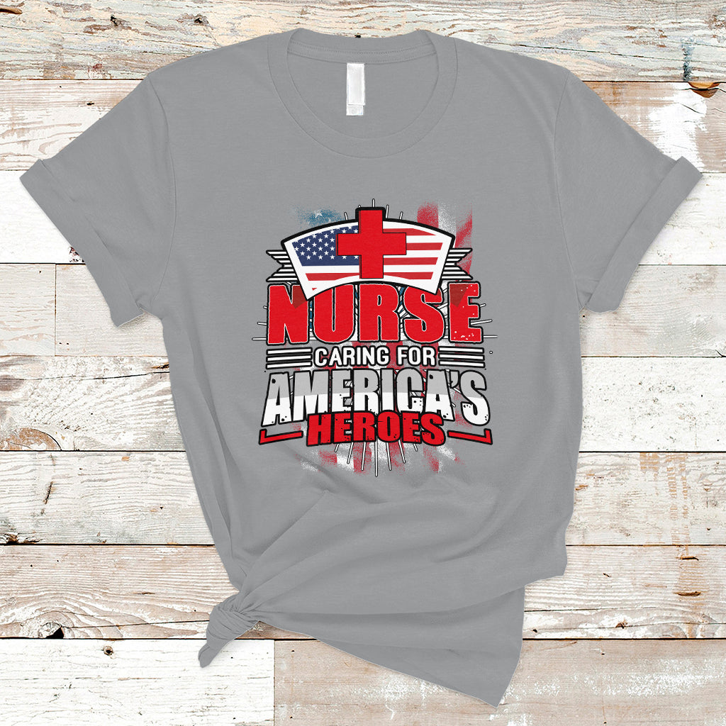 nurse-t-shirt-caring-for-american-heroes