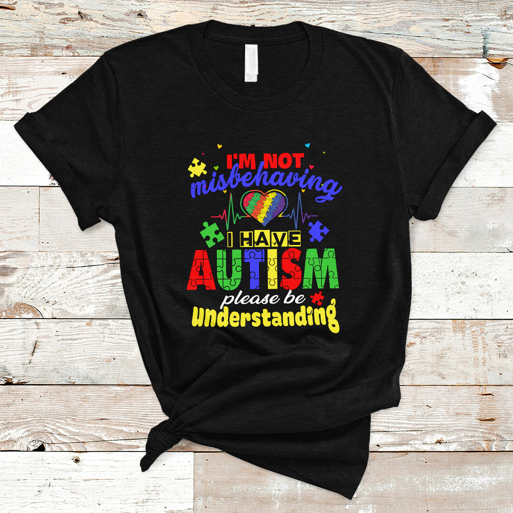 autism-mom-t-shirt-im-not-misbehaving-ts04