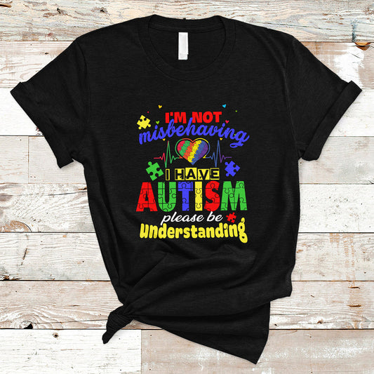 autism-mom-t-shirt-im-not-misbehaving-ts04