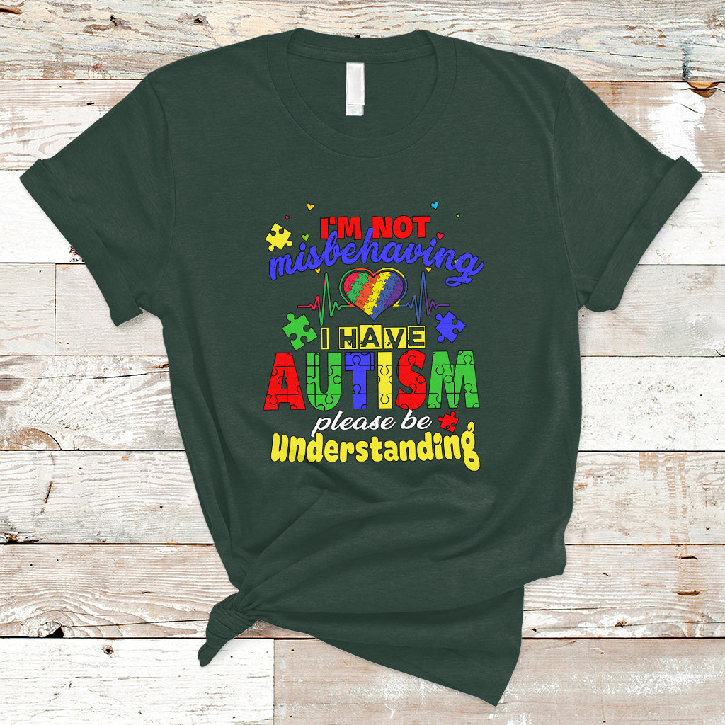 autism-mom-t-shirt-im-not-misbehaving-ts04
