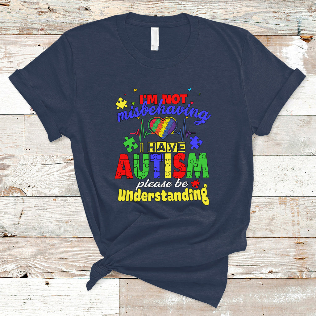 autism-mom-t-shirt-im-not-misbehaving-ts04