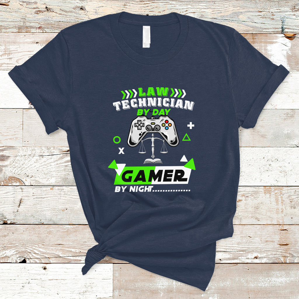 law-technician-t-shirt-by-day-gamer-by-night-ts04