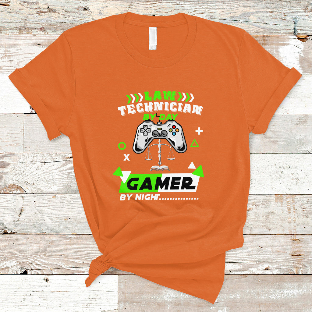 law-technician-t-shirt-by-day-gamer-by-night-ts04