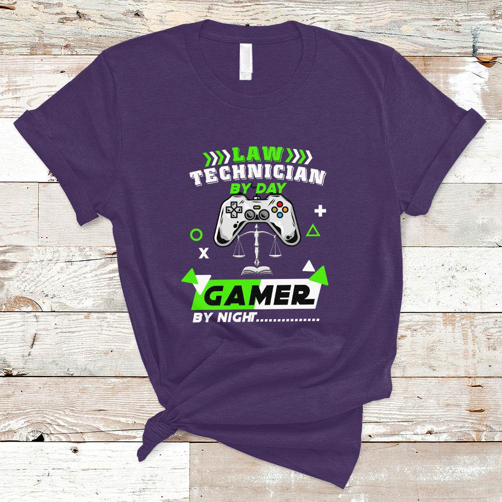 law-technician-t-shirt-by-day-gamer-by-night-ts04