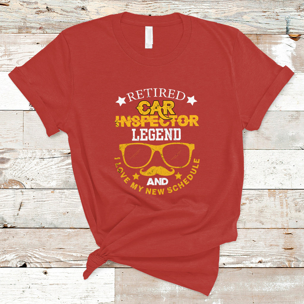 retired-car-inspector-t-shirt-legend-and-i-love-my-new-schedule-ts04