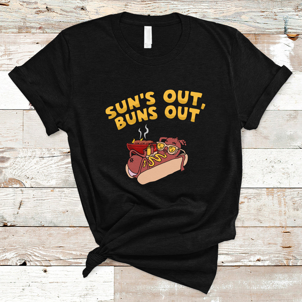 hot-dog-lover-t-shirt-suns-out-burns-out-summer-vacation