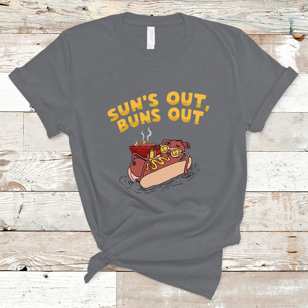 hot-dog-lover-t-shirt-suns-out-burns-out-summer-vacation