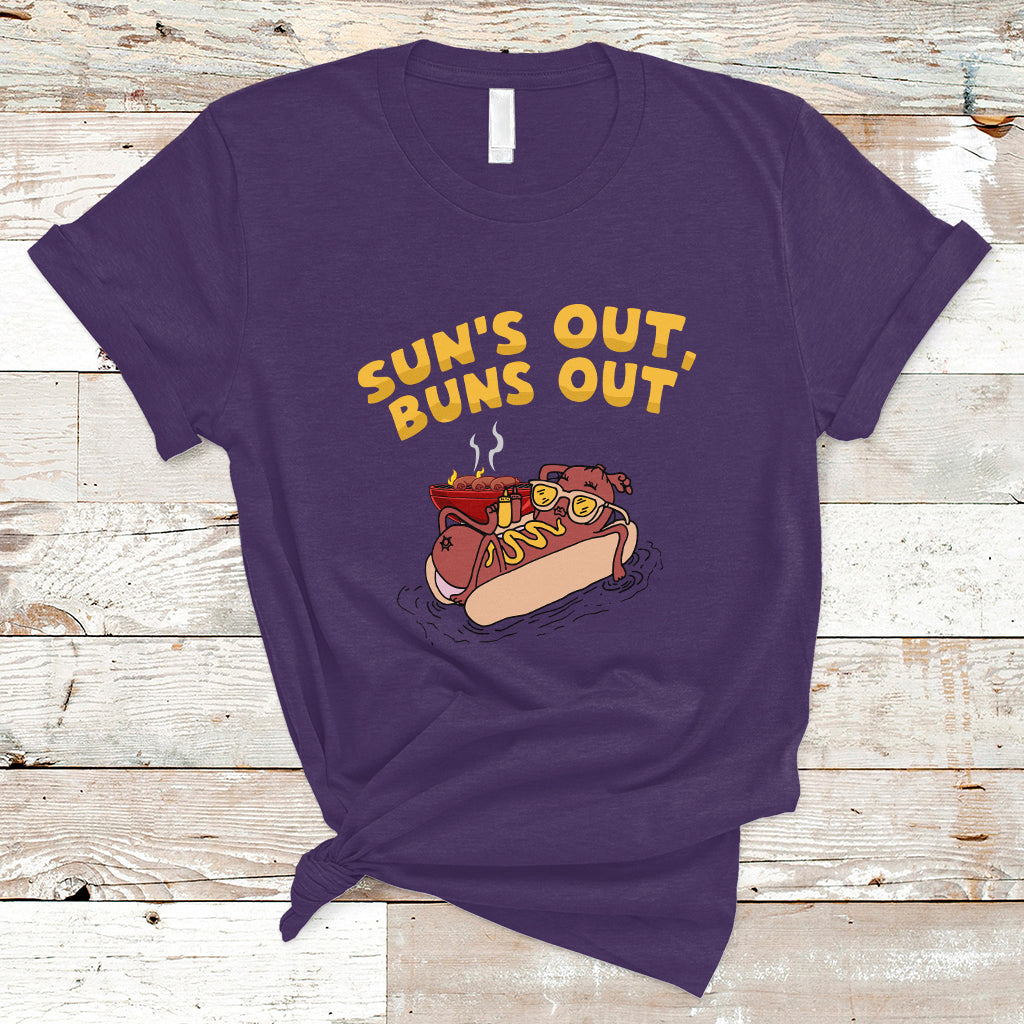 hot-dog-lover-t-shirt-suns-out-burns-out-summer-vacation