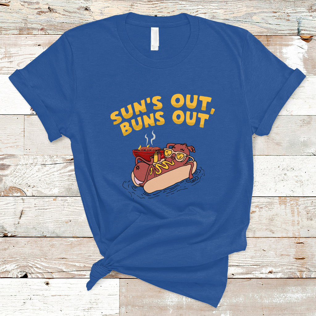 hot-dog-lover-t-shirt-suns-out-burns-out-summer-vacation