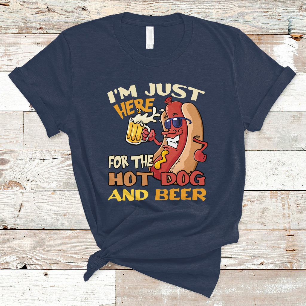 hot-dog-lover-t-shirt-im-just-here-for-the-hot-dog-and-beer