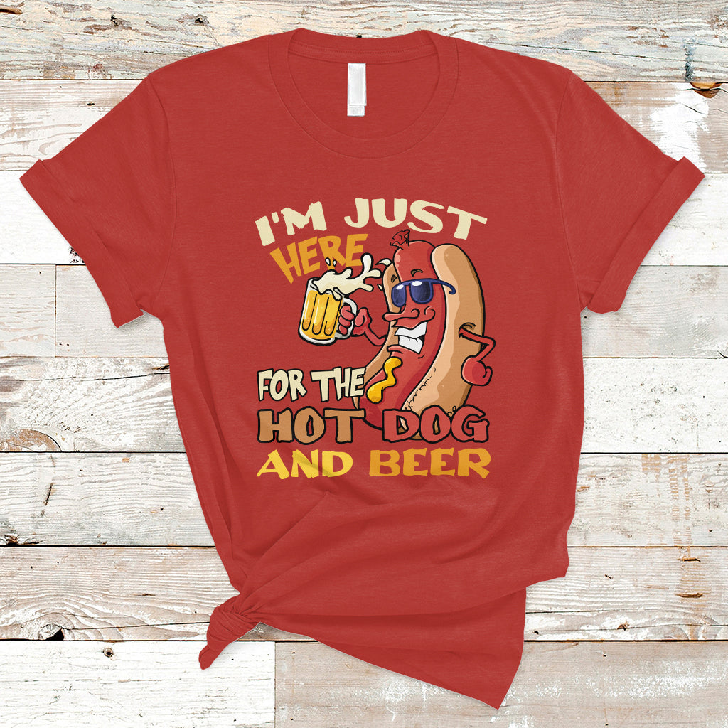 hot-dog-lover-t-shirt-im-just-here-for-the-hot-dog-and-beer