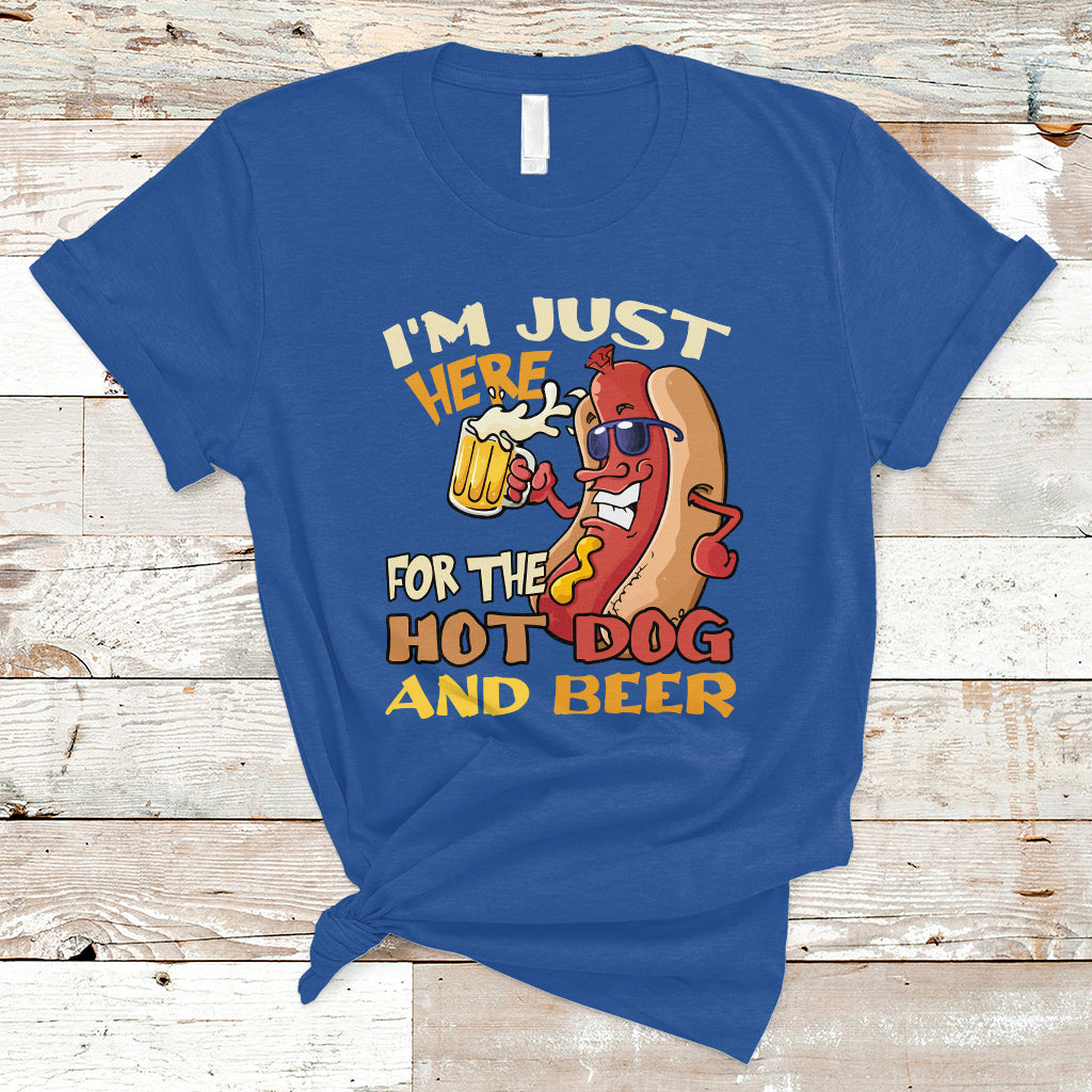 hot-dog-lover-t-shirt-im-just-here-for-the-hot-dog-and-beer