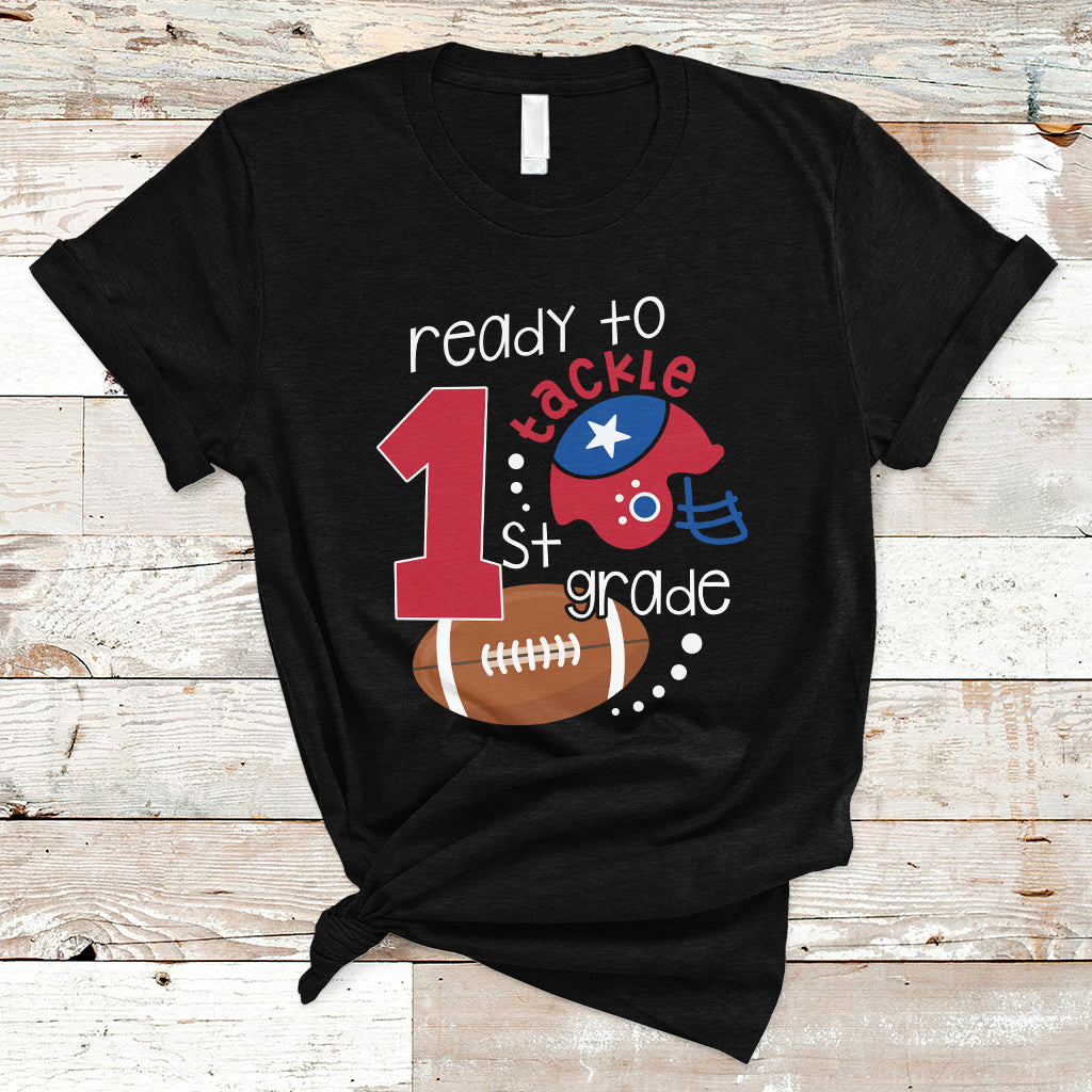 back-to-school-t-shirt-ready-to-tackle-first-grade-tee-football-for-kids-first-day-of-school-t-shirt-back-to-school