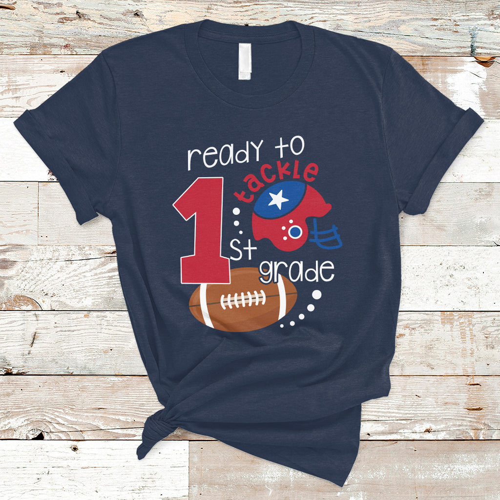 back-to-school-t-shirt-ready-to-tackle-first-grade-tee-football-for-kids-first-day-of-school-t-shirt-back-to-school