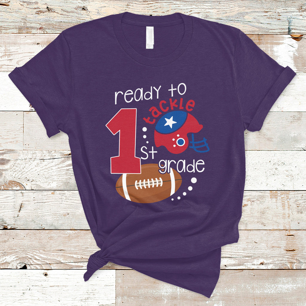 back-to-school-t-shirt-ready-to-tackle-first-grade-tee-football-for-kids-first-day-of-school-t-shirt-back-to-school