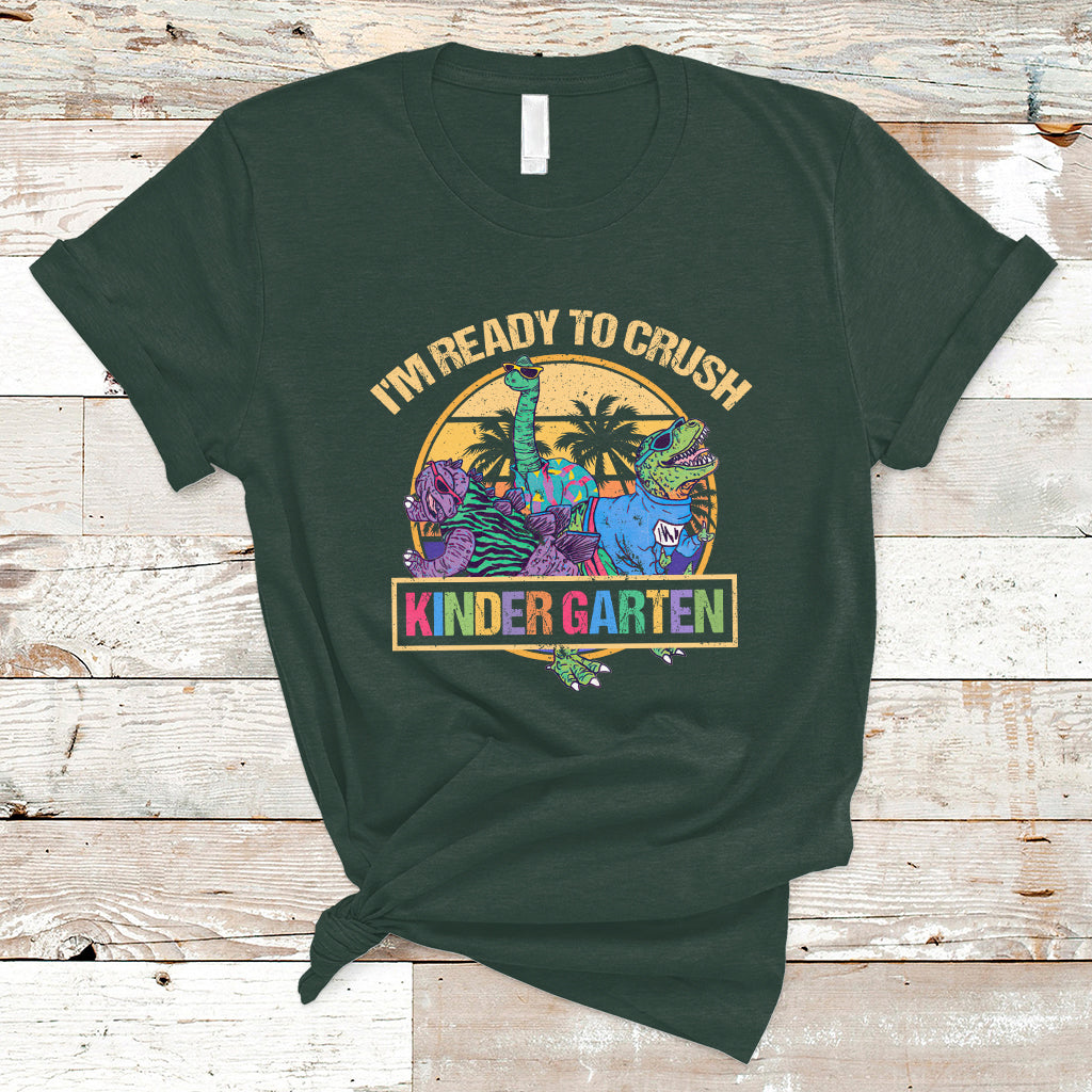 back-to-school-t-shirt-im-ready-to-crush-kinder-garten-tee-dinasour-back-to-school-for-kids-shirt-first-kindergarten-outfit-hello-kindergarten