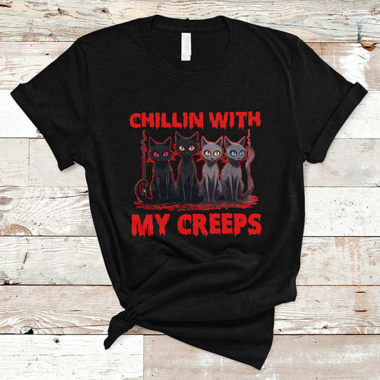 halloween-t-shirt-chillin-with-my-creeps-tee-funny-halloween-shirt-cute-creeps-tee-cat-mom-dad