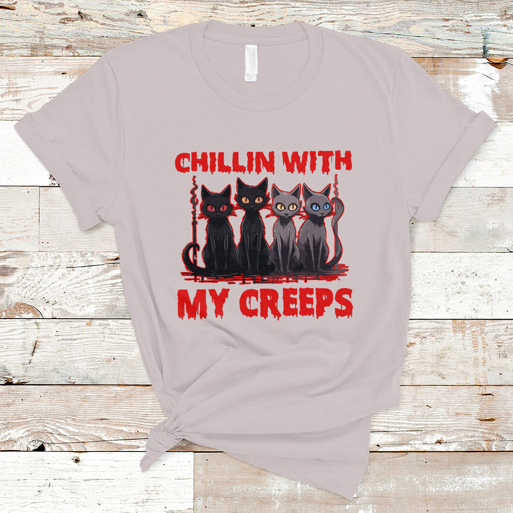 halloween-t-shirt-chillin-with-my-creeps-tee-funny-halloween-shirt-cute-creeps-tee-cat-mom-dad