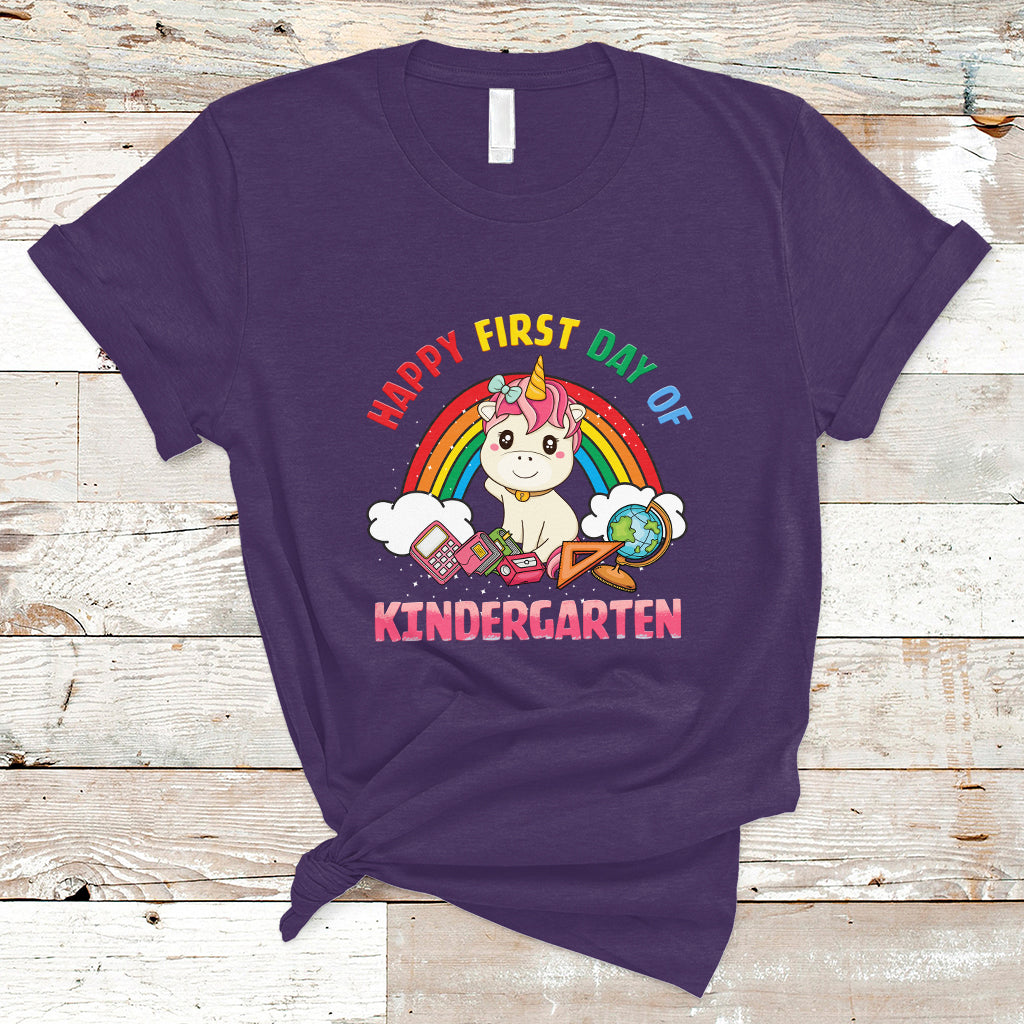 back-to-school-t-shirt-happy-first-day-of-kindergarten-shirt-unicorn-raibow-coloful-oufit-gift-for-teachers-kindergarten-teacher