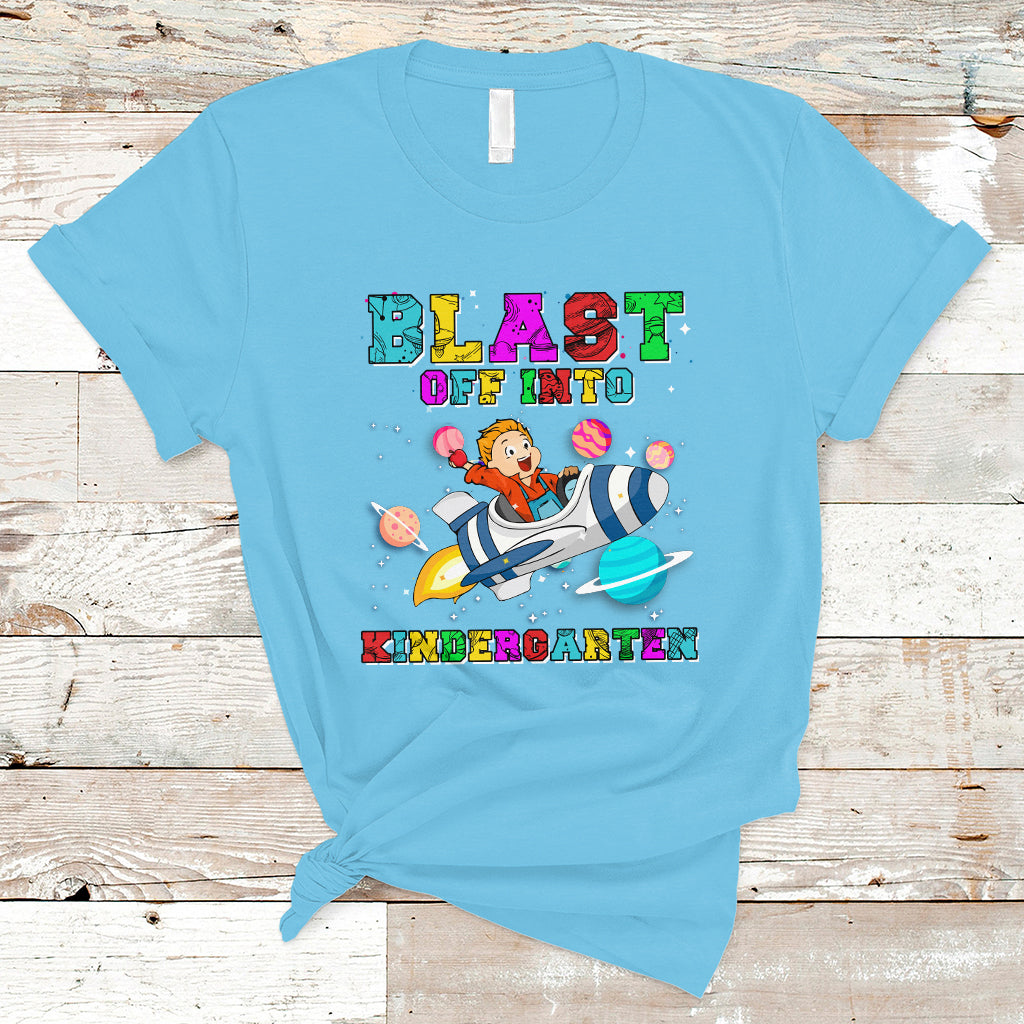 back-to-school-t-shirt-blast-off-into-kindergarten-shirt-spaceship-welcomeback-to-school-tee-school-gift-casual-tee-first-day-of-school