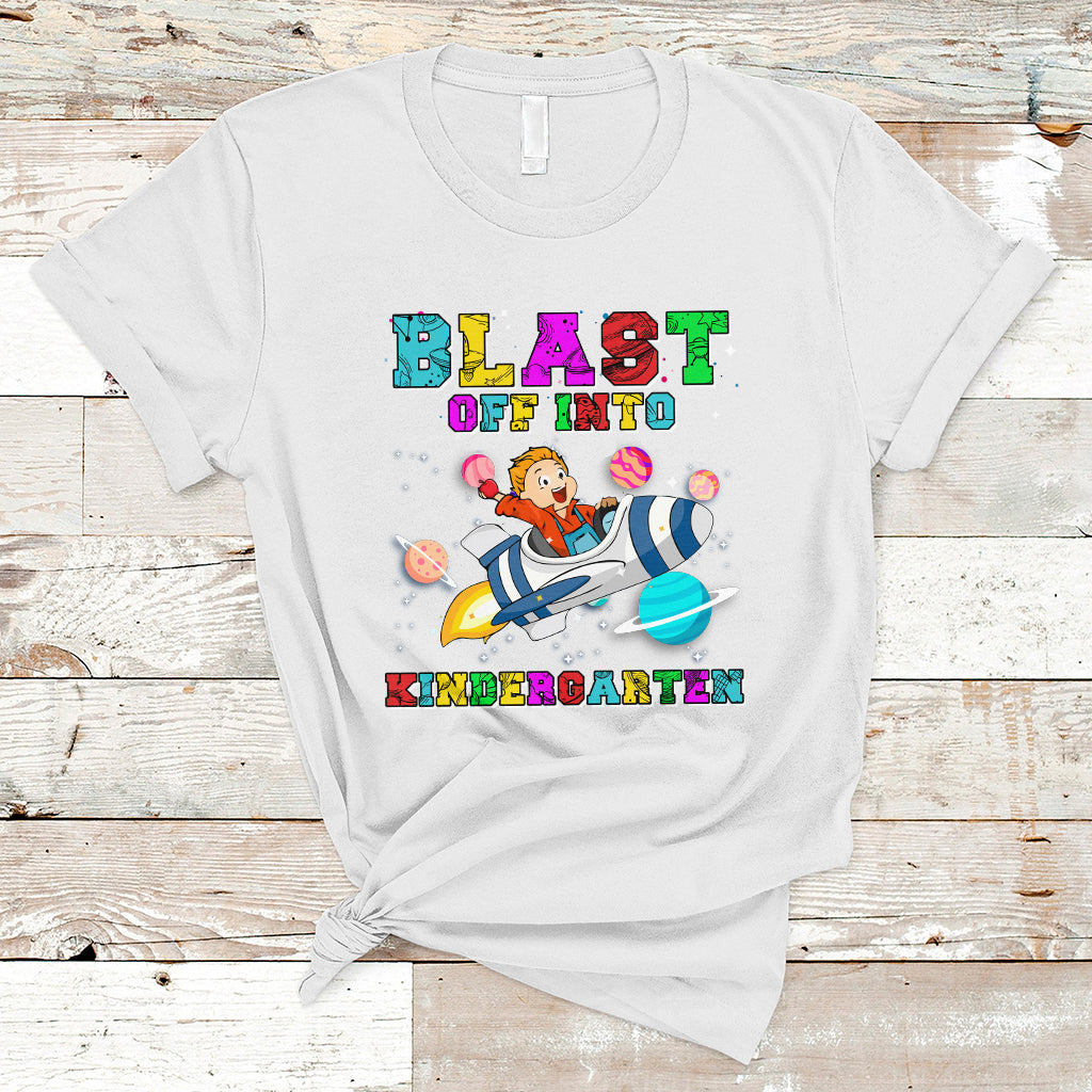 back-to-school-t-shirt-blast-off-into-kindergarten-shirt-spaceship-welcomeback-to-school-tee-school-gift-casual-tee-first-day-of-school