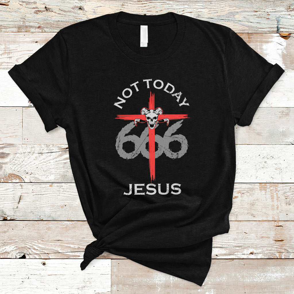 religous-t-shirt-not-to-day-jesus-shirt-atheists-satanic-tee-religious-christian