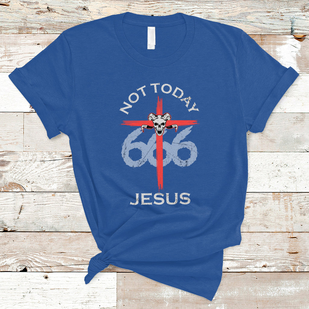 religous-t-shirt-not-to-day-jesus-shirt-atheists-satanic-tee-religious-christian