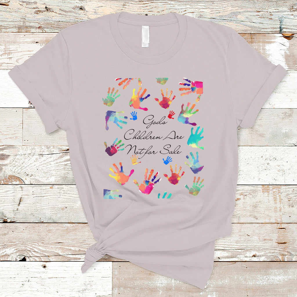 human-trafficking-t-shirt-gods-children-are-not-for-sale-shirt-colorful-hand-tee-christian-religious-shirt-human-rights