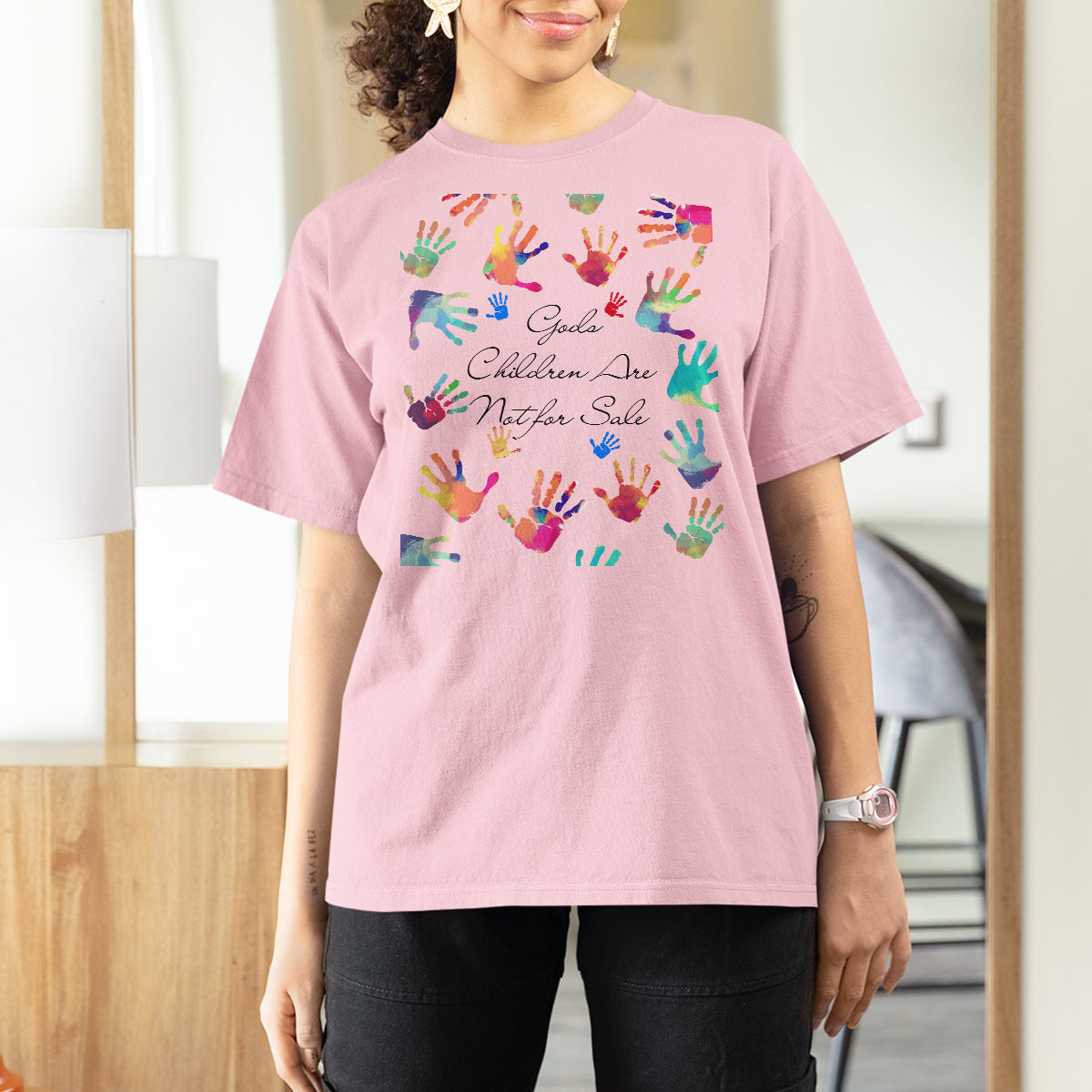 human-trafficking-t-shirt-for-women-gods-children-are-not-for-sale-shirt-colorful-hand-tee-christian-religious-shirt-human-rights
