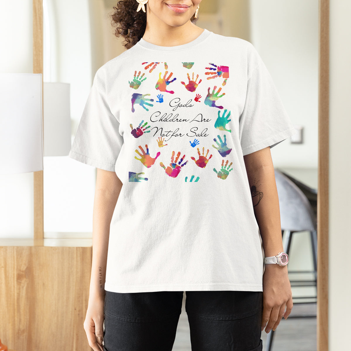 human-trafficking-t-shirt-for-women-gods-children-are-not-for-sale-shirt-colorful-hand-tee-christian-religious-shirt-human-rights