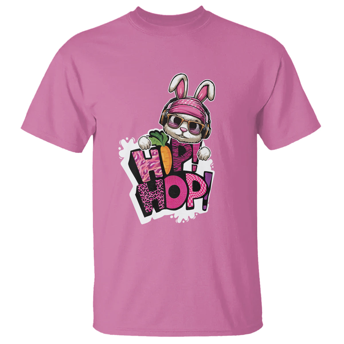 easter-day-cool-hip-hop-bunny-t-shirt