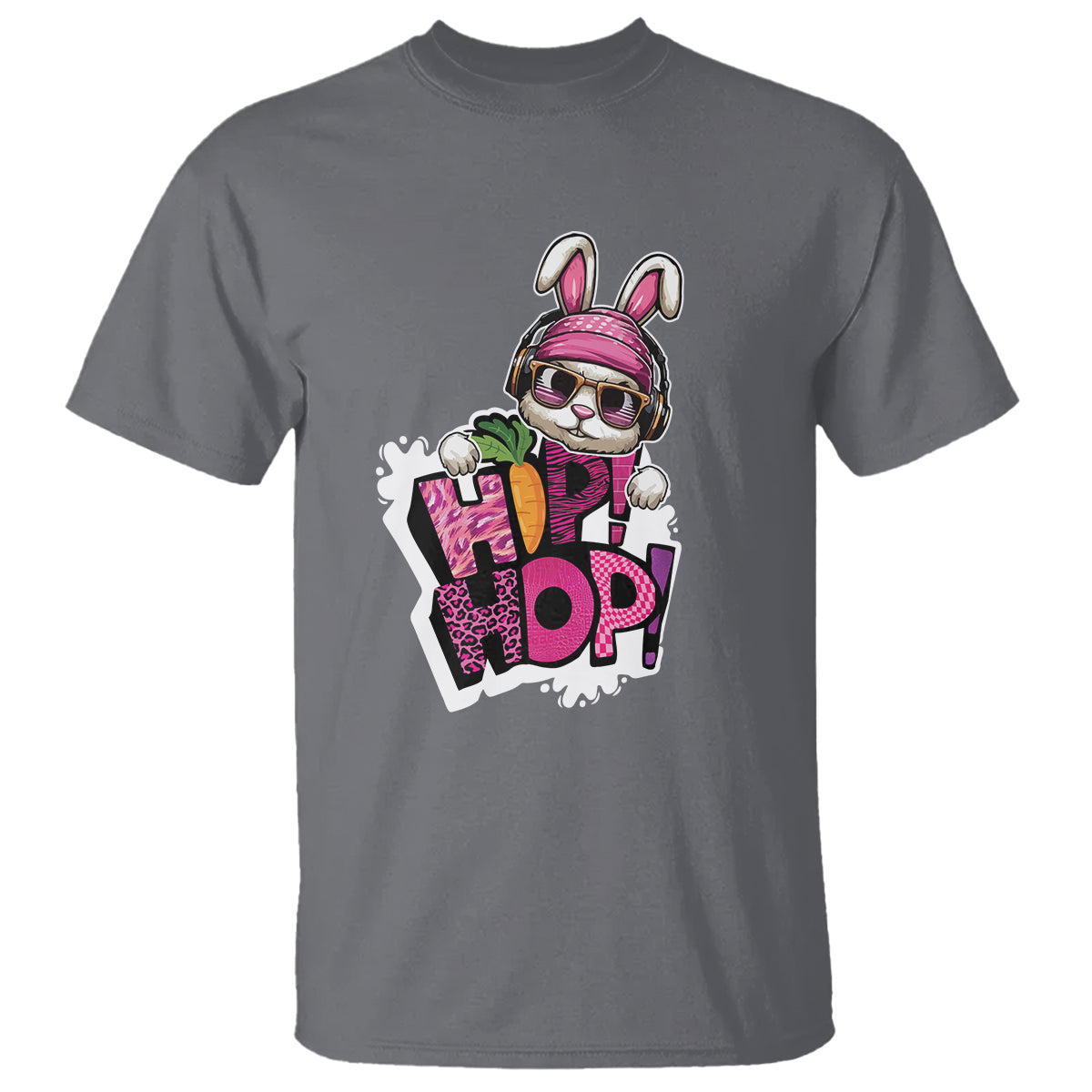easter-day-cool-hip-hop-bunny-t-shirt