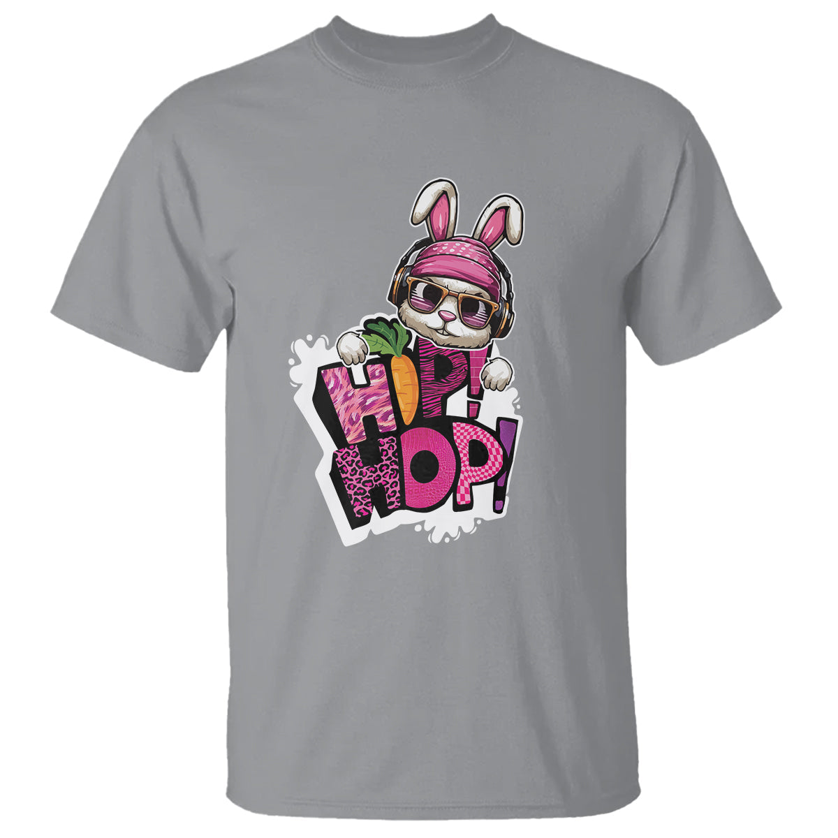 easter-day-cool-hip-hop-bunny-t-shirt