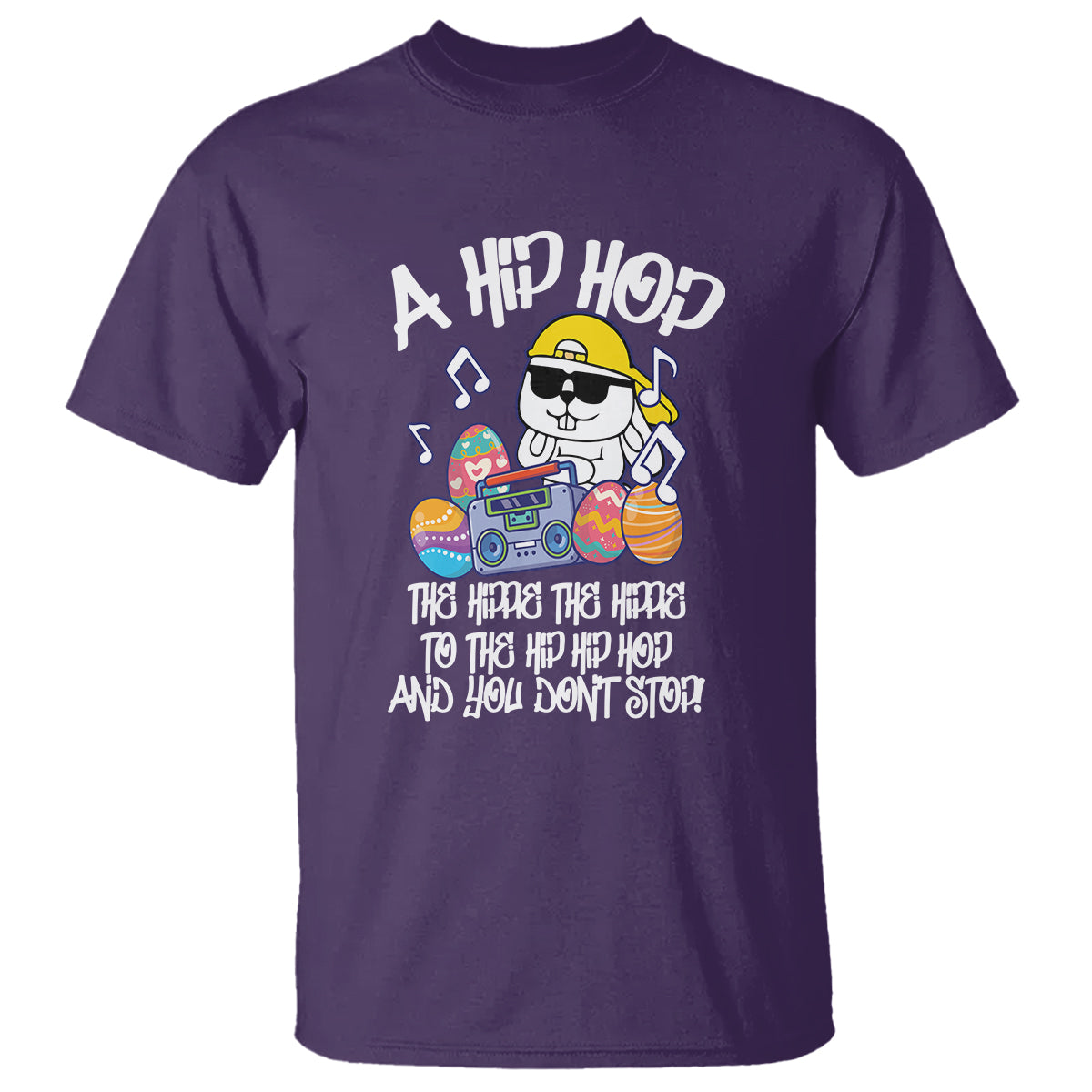 easter-day-t-shirt-cool-bunny-the-hippie-to-the-hip-hop-and-you-dont-stop