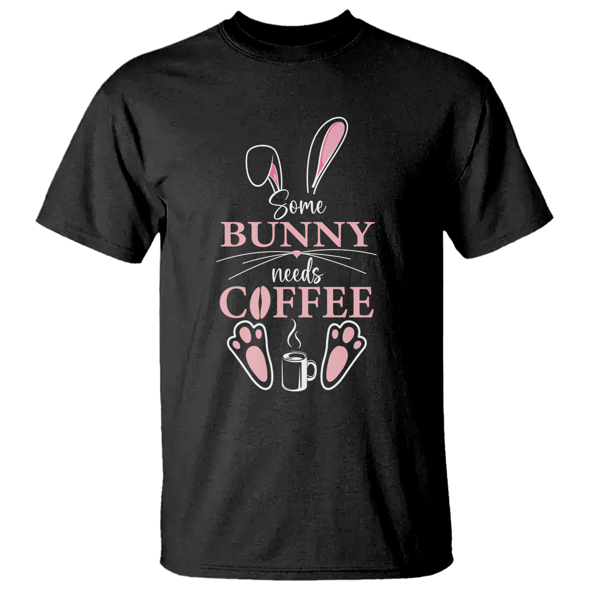 easter-day-t-shirt-funny-some-bunny-needs-coffee