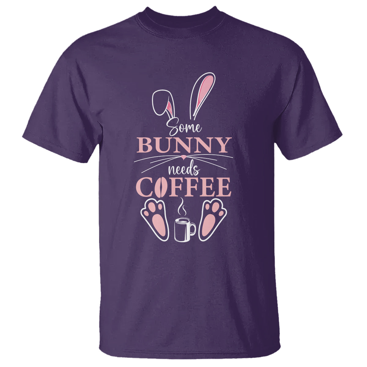 easter-day-t-shirt-funny-some-bunny-needs-coffee