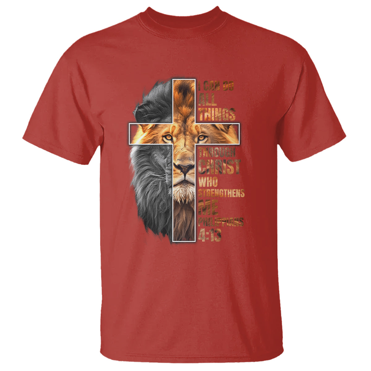christian-faith-t-shirt-lion-i-can-do-all-things-through-christ-who-strengthers-me