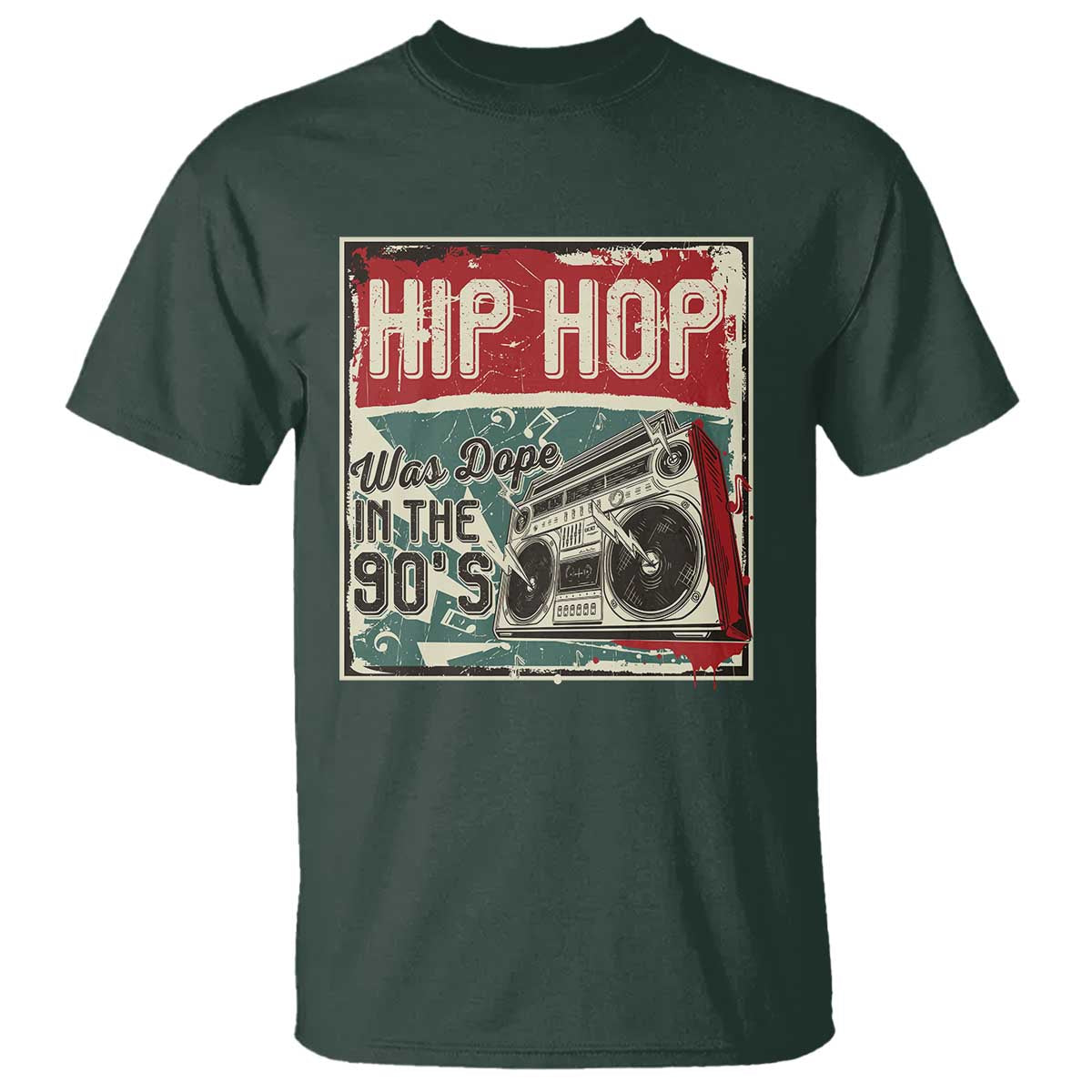 hip-hop-was-dope-in-the-90s-t-shirt