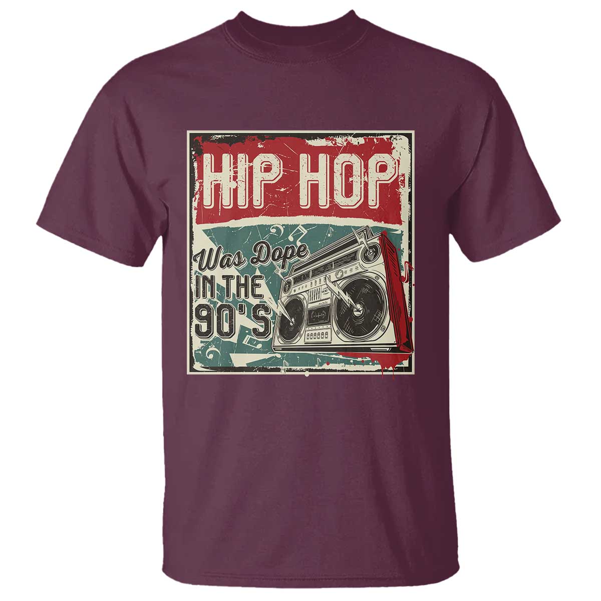hip-hop-was-dope-in-the-90s-t-shirt