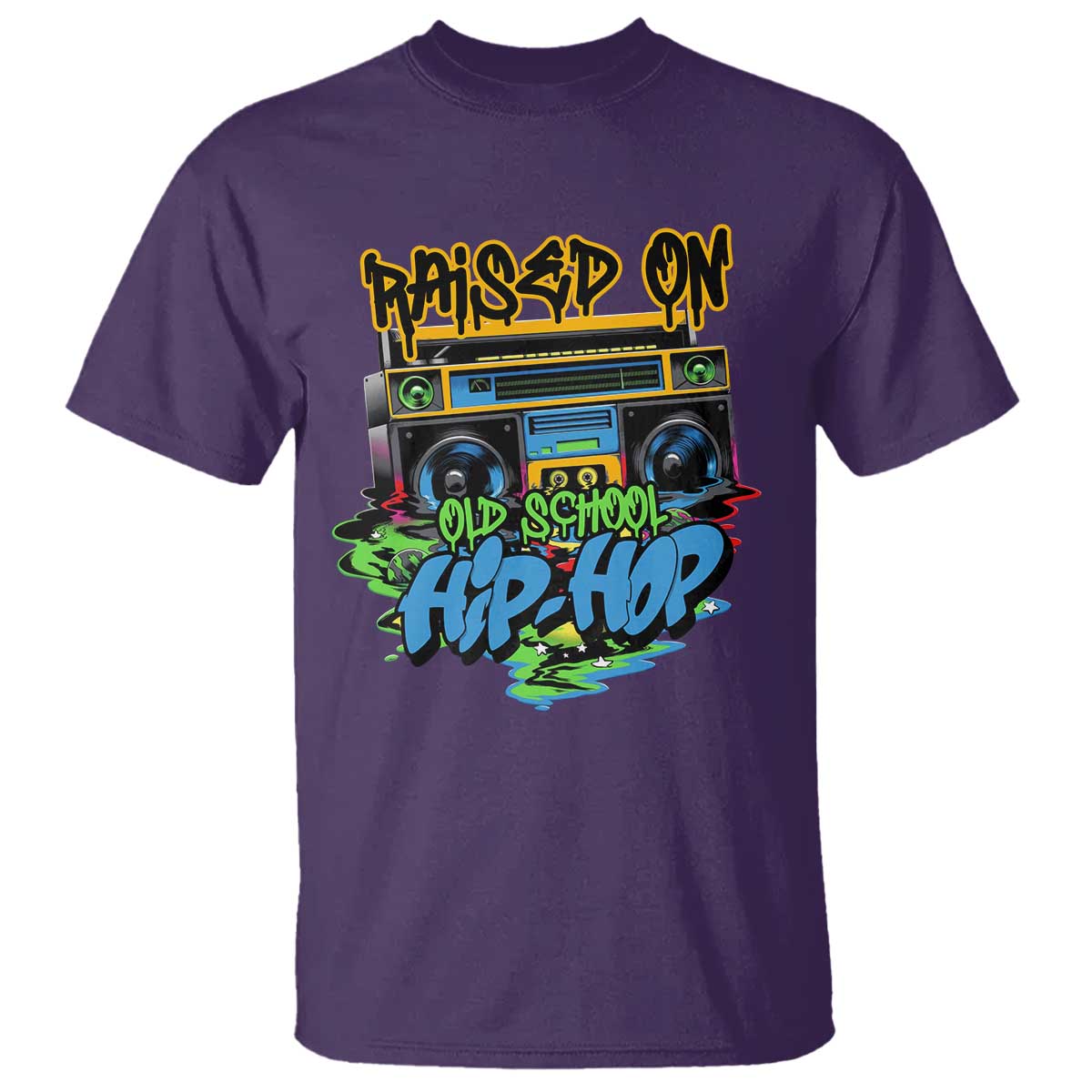 raised-on-old-school-hiphop-t-shirt