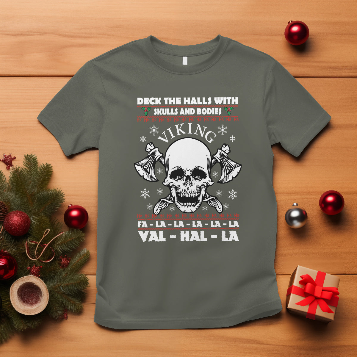 christmas-t-shirt-viking-valhalla-deck-the-halls-with-skulls-and-bodies