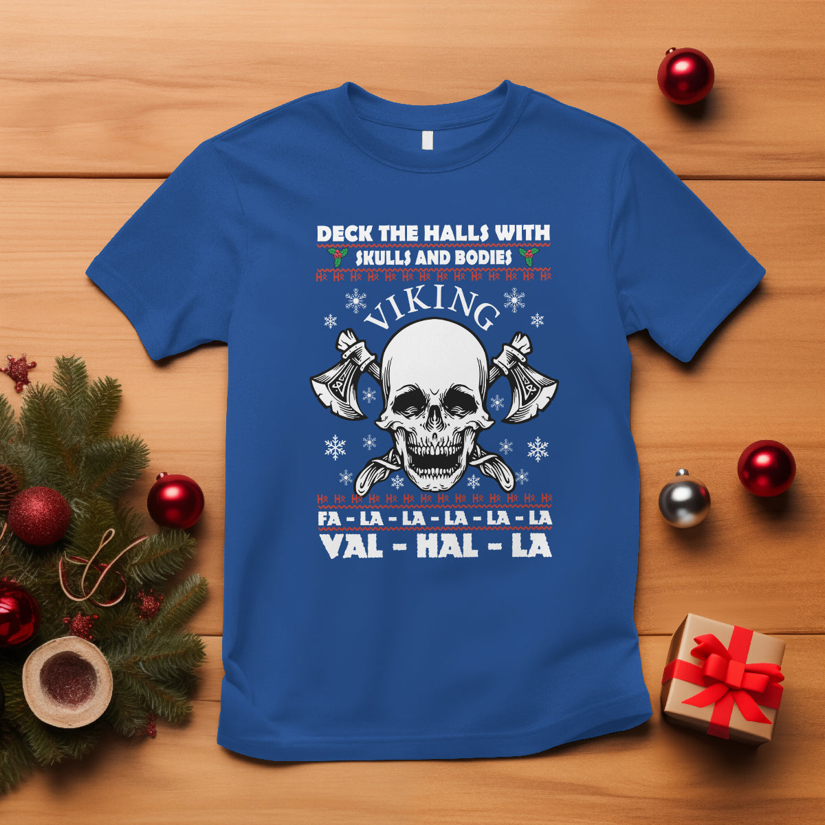 christmas-t-shirt-viking-valhalla-deck-the-halls-with-skulls-and-bodies