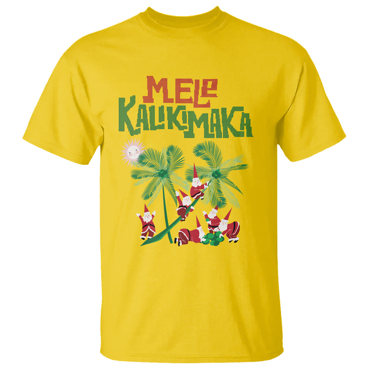 mele-kalikimaka-santa-climb-palm-tree-hawaiian-christmas-t-shirt