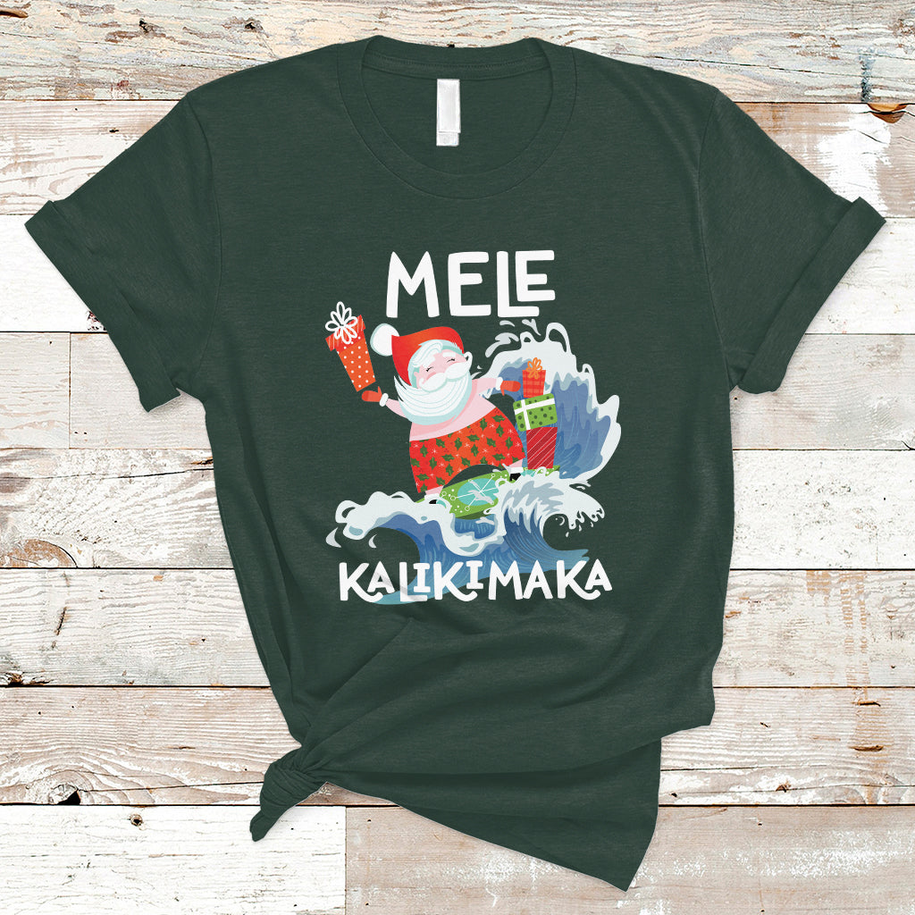 mele-kalikimaka-surfing-cute-santa-hawaiian-christmas-t-shirt
