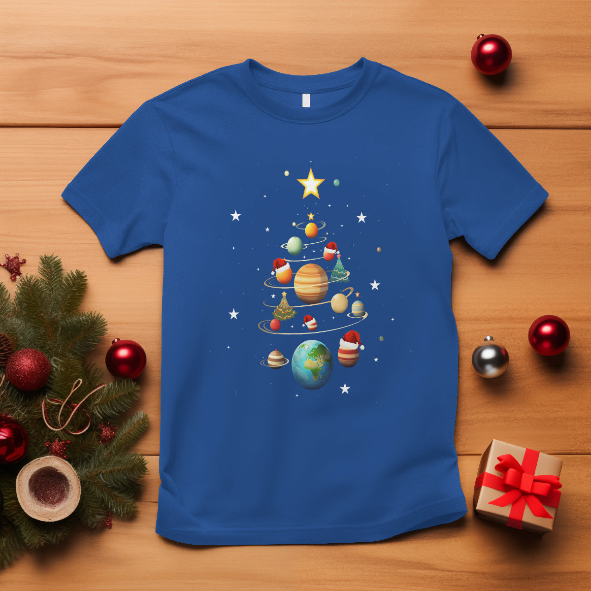 funny-solar-system-space-planets-tree-christmas-t-shirt