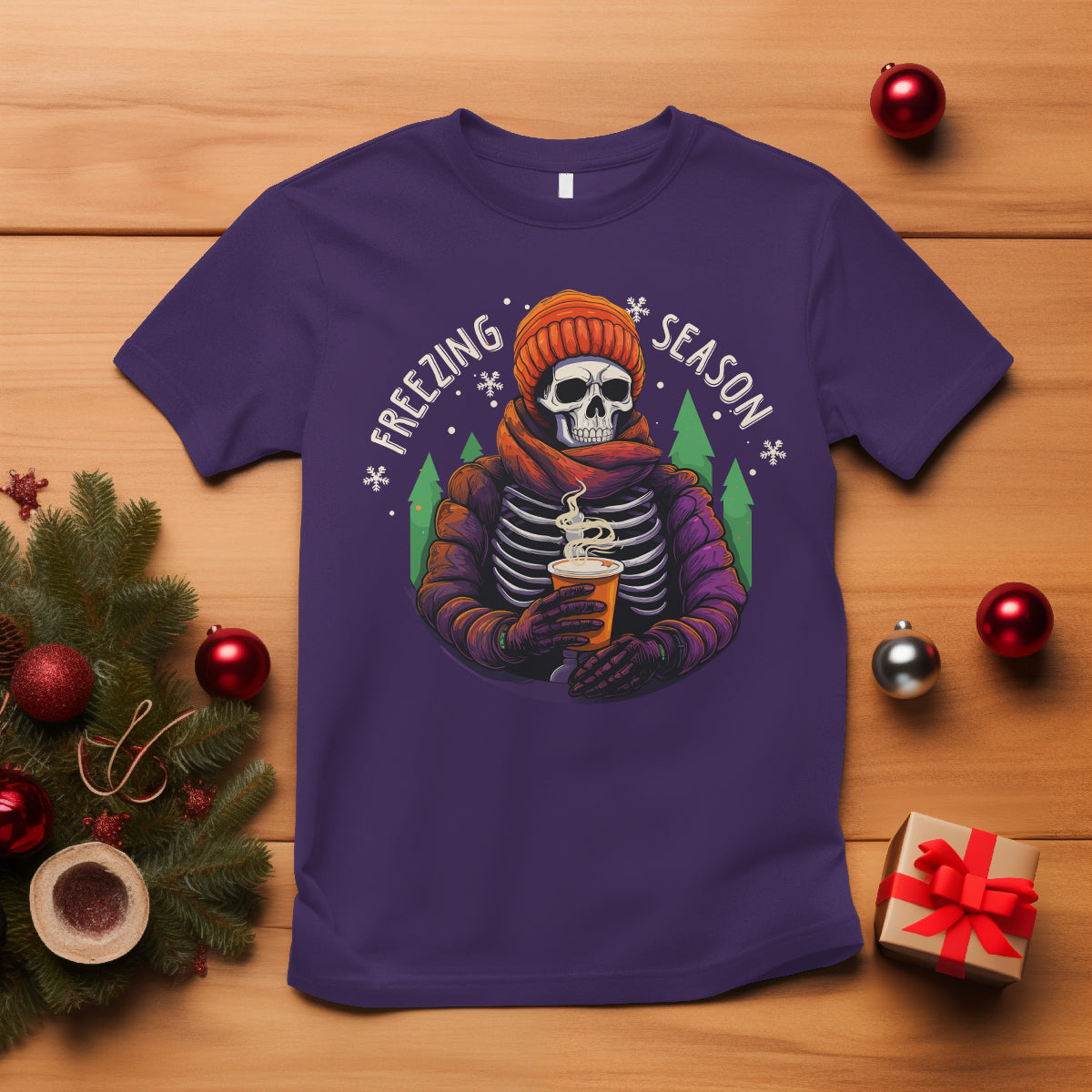 freezing-season-christmas-skeleton-chillin-hot-cocoa-t-shirt