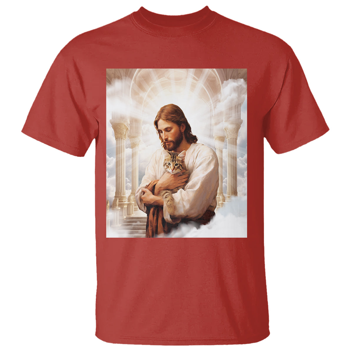 jesus-hugs-cats-paradise-funny-christian-cat-lover-t-shirt