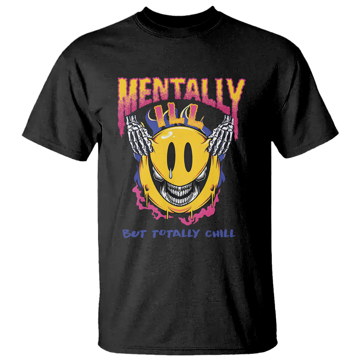 mental-health-t-shirt-mentally-ill-but-totally-chill-emotion-faces
