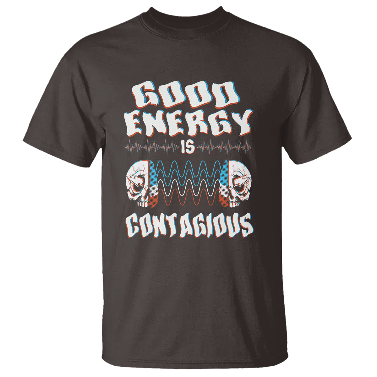mental-health-t-shirt-good-energy-is-contagious-skull