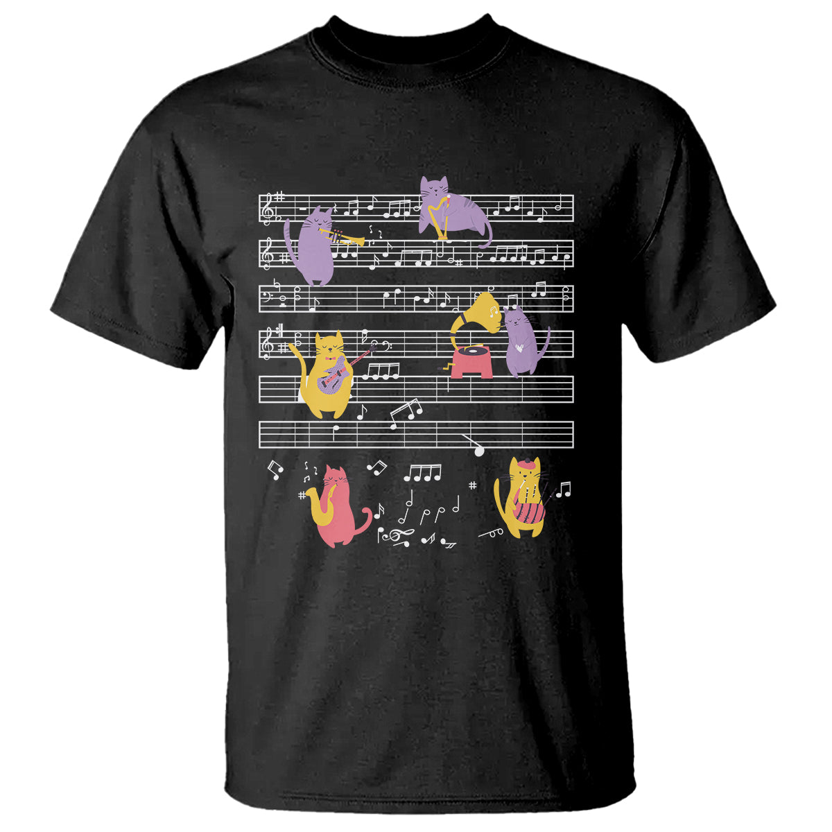 cat-lover-t-shirt-cat-playing-musical-instrument